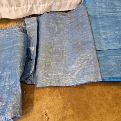 Huge Assortment of Hardware, Tools & Tarps (G-JS)