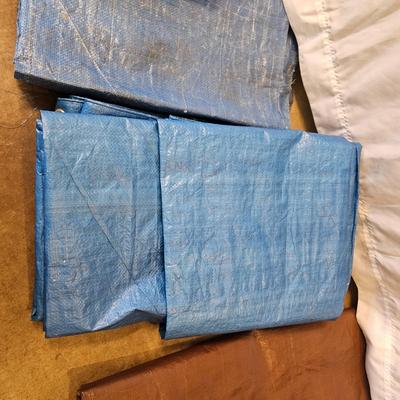 Huge Assortment of Hardware, Tools & Tarps (G-JS)
