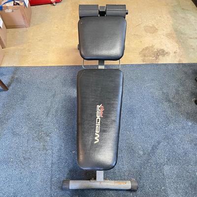 Weider Pro Bench & York Dumbbell Sets (G-SS)