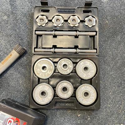 Weider Pro Bench & York Dumbbell Sets (G-SS)