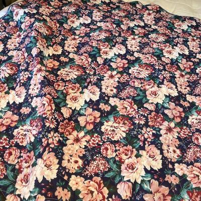 80s country quilt throw