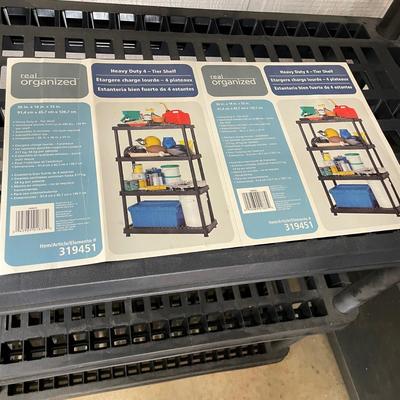 Four Sets of Storage Shelves (G-SS)