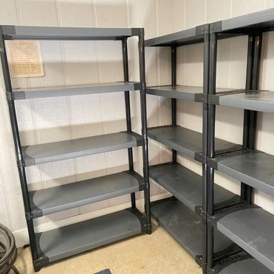 Four Sets of Storage Shelves (G-SS)