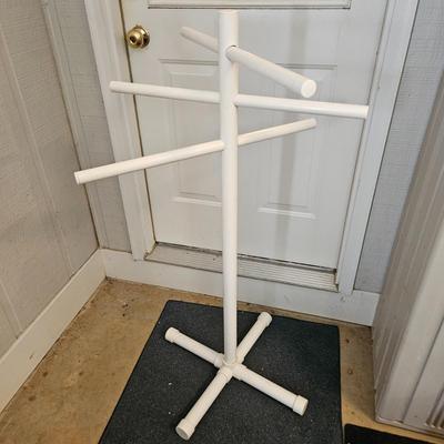 Rubbermaid Storage Cabinet, Fans and Cleaning Supplies (G-DW)