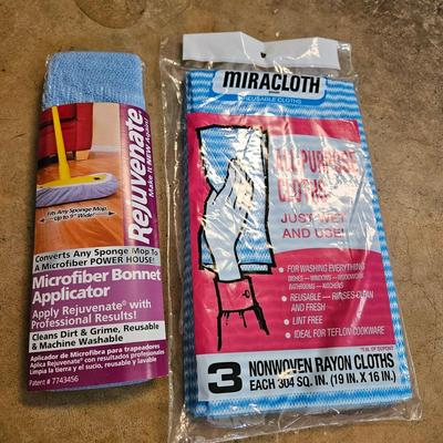 Rubbermaid Storage Cabinet, Fans and Cleaning Supplies (G-DW)