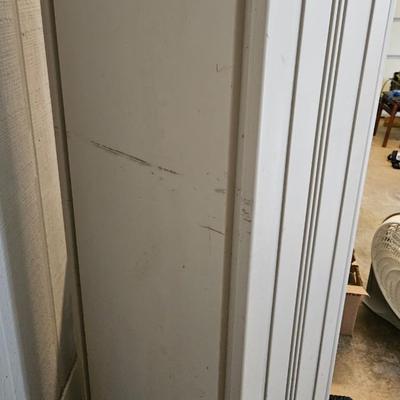 Rubbermaid Storage Cabinet, Fans and Cleaning Supplies (G-DW)