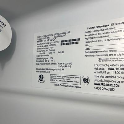 Frigidaire Side By Side Refrigerator (G-BBL)