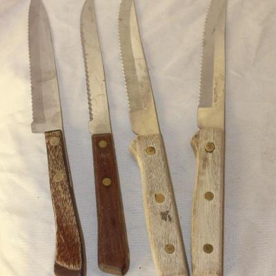 Collection of steak knves