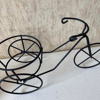 Bicycle plant holder and rocking hirse