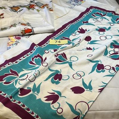 Vintage table clothes