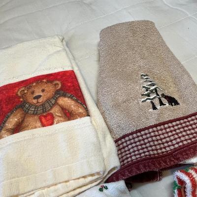 Christmas towels