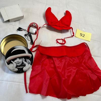 Devil costume & other