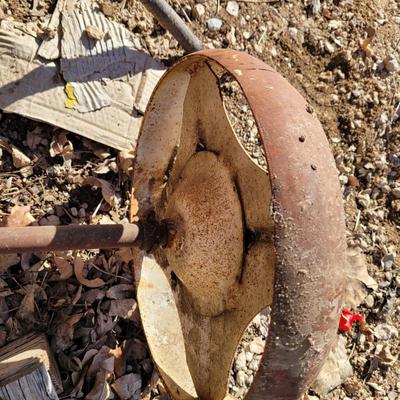 Antique gravely cultivater