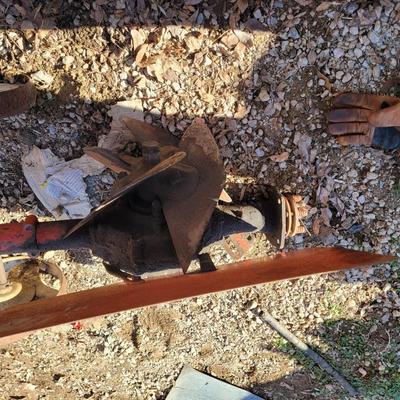 Antique gravely cultivater