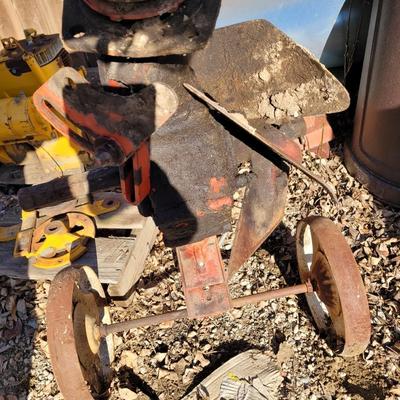Antique gravely cultivater
