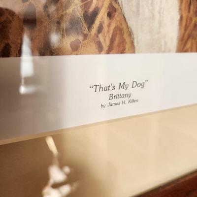 That's My Dog Brittany by James H. Killen Signed