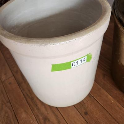 4 Gallon Stoneware Crock Solid