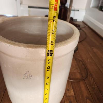4 Gallon Stoneware Crock Solid