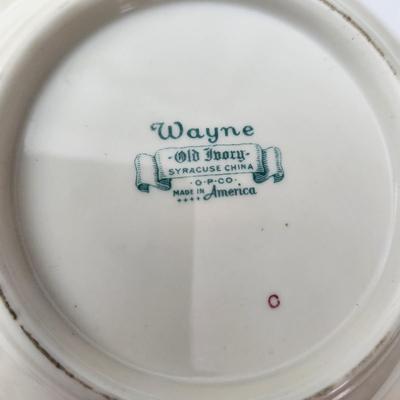 52 pieces Wayne Old Ivory Syracuse China