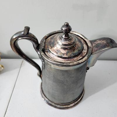 Antique Reed & Barton 1854 James Stimpson Water Pitcher Coffee Tea Pot 0361
