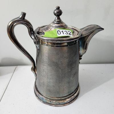 Antique Reed & Barton 1854 James Stimpson Water Pitcher Coffee Tea Pot 0361