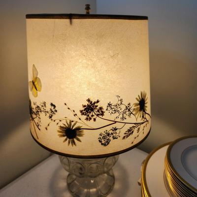 Oil Lamp Converted to Electric Lamp