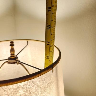 Oil Lamp Converted to Electric Lamp