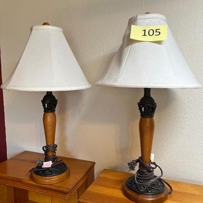Pair of lamps