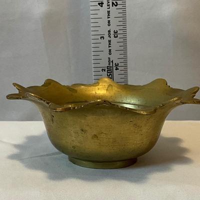 India brass bowl