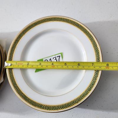 11 Plates Ovington Brothers New York T &V Limoges France 7.5"