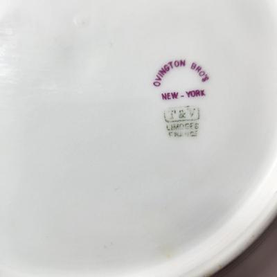 11 Plates Ovington Brothers New York T &V Limoges France 7.5"