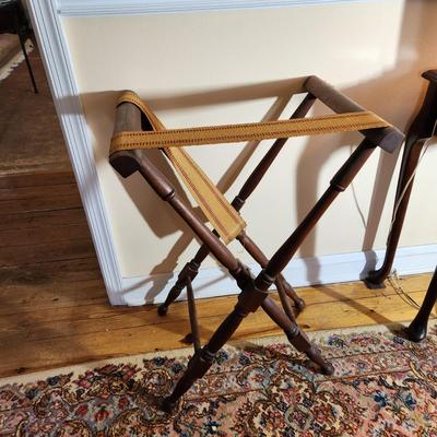 Antique Butler Tray Stand