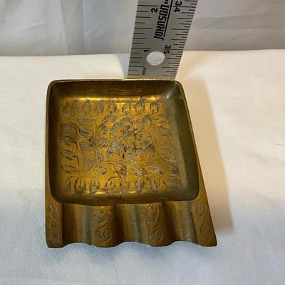 India brass ashtray holder