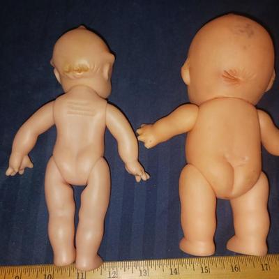 2 KEWPIE DOLLS