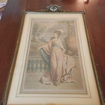 Vintage Victorian Framed Art