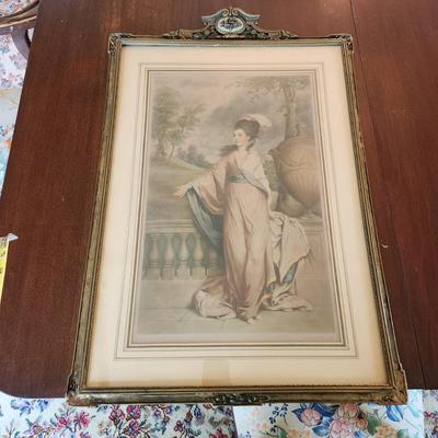 Vintage Victorian Framed Art