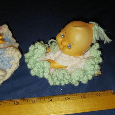 3 DARLING KEWPIE DOLLS