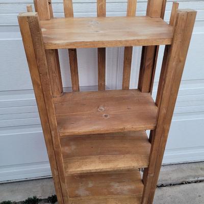 Vintage small wooden rack