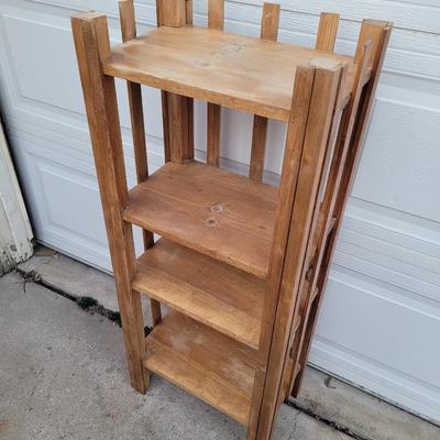 Vintage small wooden rack