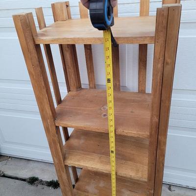 Vintage small wooden rack