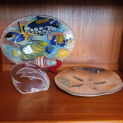 Mariposa Sand Dollar Platter & More (DR-CE)