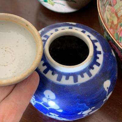 Early Asian Porcelain Lot