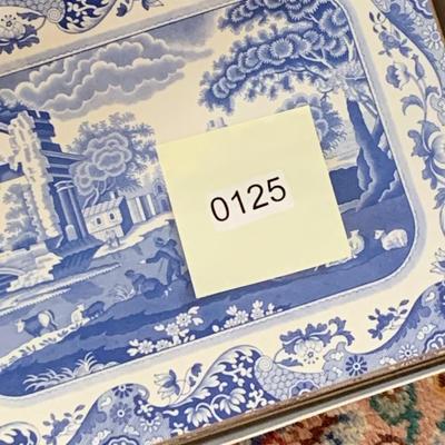 Flow Blue Look Hard Placemat Set