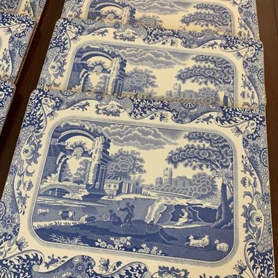 Flow Blue Look Hard Placemat Set