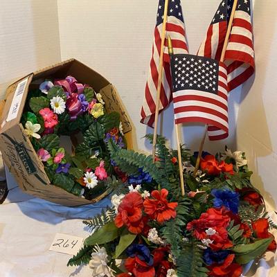Cemetery Floral and Flag Lot