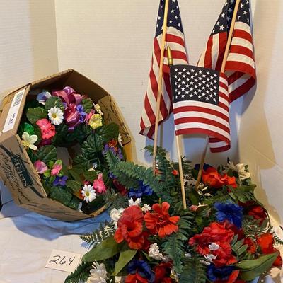 Cemetery Floral and Flag Lot