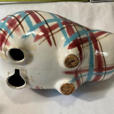 Vintage ceramic piggy bank