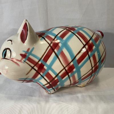Vintage ceramic piggy bank
