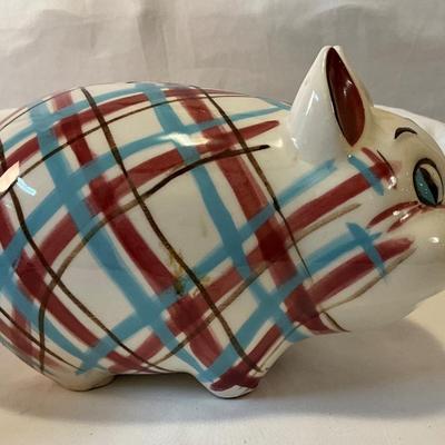 Vintage ceramic piggy bank