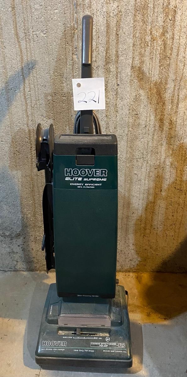 Hoover Elite Supreme Vacumn